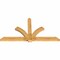 Ekena Millwork Redmond Rough Sawn Timber Gable Bracket, Western Red Cedar, 96"W x 52"H x 4"D x 6"F, 13/12 Pitch GBW096X52X0406RED00RWR - alternate 5